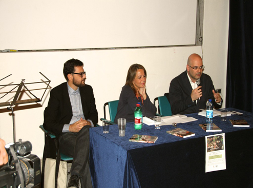 Il pubblico durante la presentazione di Nell'altro al PAN di Roma