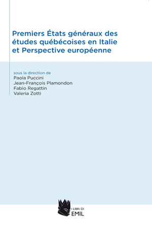 Premiers Etats generaux des etudes quebecoises...