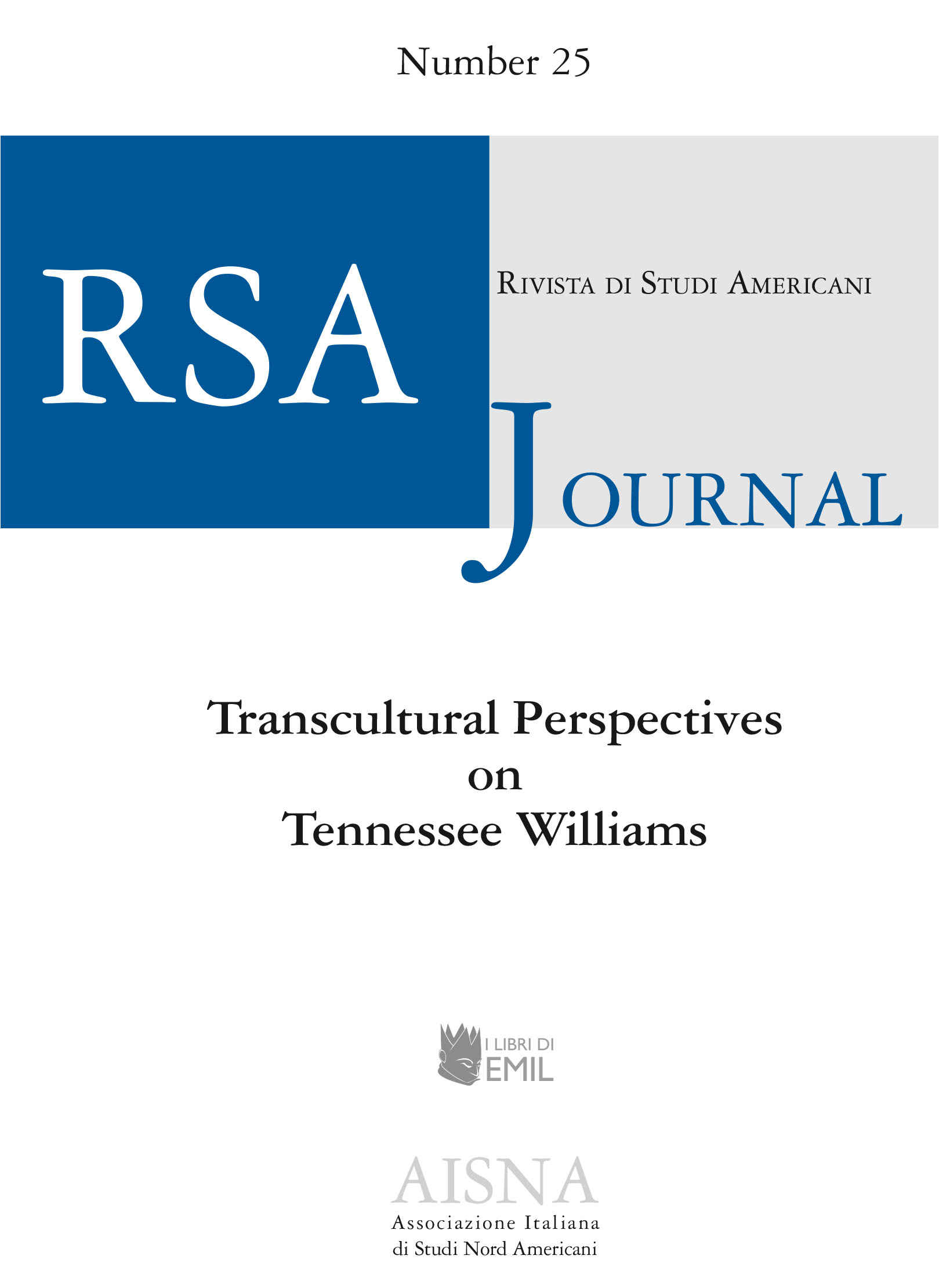 RSA Journal - Rivista Studi Americani, 25