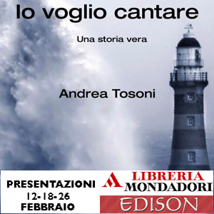 Presentazioni "Io voglio cantare": Livorno, Sanremo, Brescia