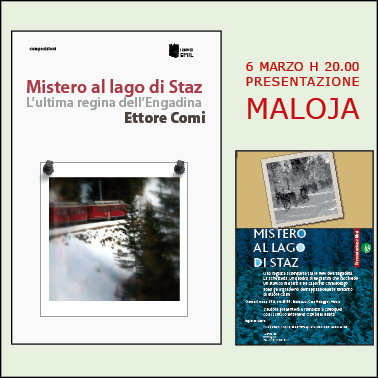 Presentazione "Mistero al Lago di Staz" a Maloja