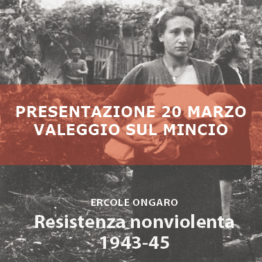 Presentazione "Resistenza nonviolenta" a Valeggio sul Mincio