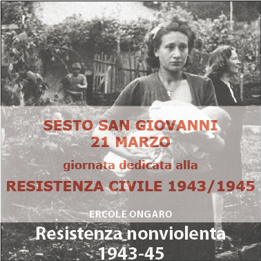 Presentazione "Resistenza nonviolenta" a Sesto S. Giovanni