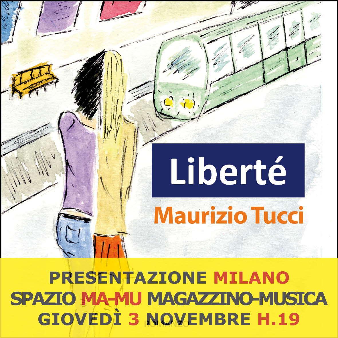 Presentazione "Liberte'" a Milano, Magazzini Musicali