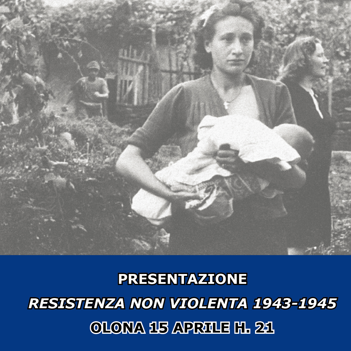 Presentazione "Resistenza nonviolenta" a Induno Olona